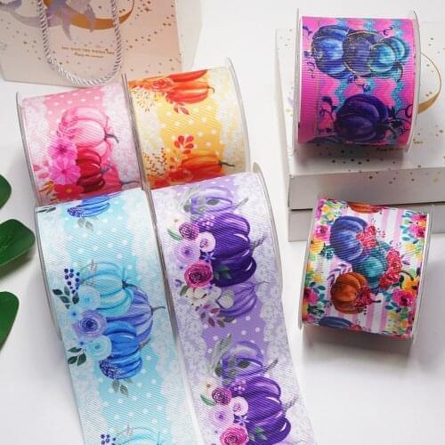3 inch 75mm 38mm 25mm Characters Printed Grosgrain Ribbon 55747