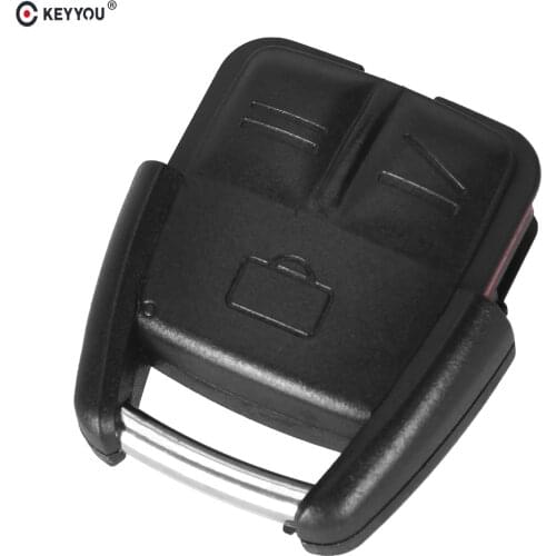 KEYYOU 10X 3 BUTTON REMOTE KEY FOB CASE SHELL FOR VAUXHALL OPEL VECTRA ASTRA ZAFIRA Free Shipping