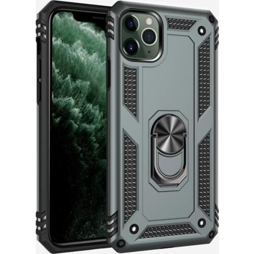 UYFRATE Shockproof Hybrid Armor Kickstand Case For iPhone 11 Pro Max XS Max XR X 8 7 6 5 SE 12 Military Magnetic Car Mount Cover