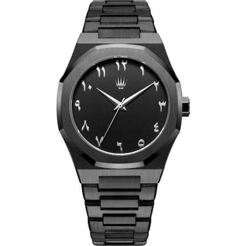 ROYAL CROWN BLACK ARABIC WATCH 417461715