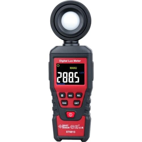 Digital Lux Meter Light Tester Illuminometer Lux/Fc Photometer Luxmeter Luminance Brightness Detector Luminometer