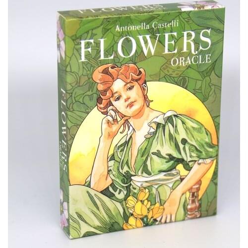Flowers Oracle Cards by Antonella Castelli Natures Mysterious Wisdom Awaits With Every Reading of These Magical Cards Deck