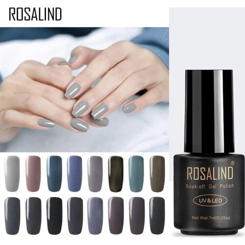 ROSALIND 1PCS Gel Fast Drying Primer Strengthen Nails Polish Soak Off Semi Permanent Acrylic Lacquer Designed For Manicure