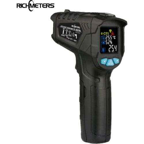 Infrared Thermometer No Contact Digital Industry Pyrometer -50~800C Aquarium Laser IR Temperature Gun