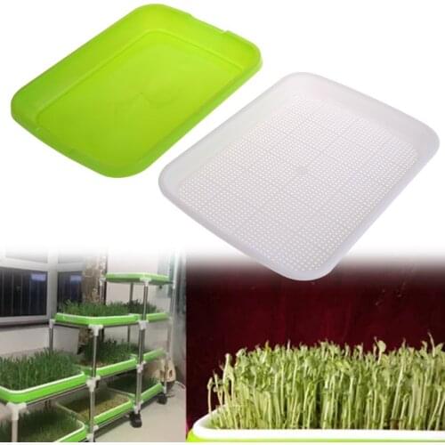 Seed Sprouter Tray Double-layer Soilless Culture Seeds Hydroponic Nursery Tray