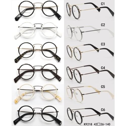 Circle Small round Retro Trendy Myopia Plate Spectacle Frame