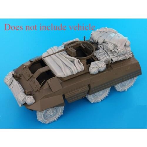 1:35 Scale Resin Die-cast Armored Vehicle Tank Chariot Parts Modification Does Not Include Unpainted Tank Model US M20