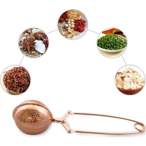 Reusable Metal Tea Bag Filter Green Tea Strainer for Mug Teapot Teaware Mesh Tea Strainer Stainless Steel Tea Infuser 35