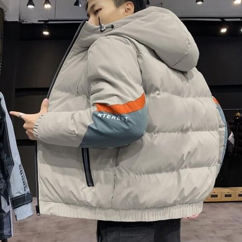 2020 Mens New Autumn/Winter Outwear Compressed Cotton Padded Jacket Snow Streetwear Clothes Long Sleeve Warm Coat