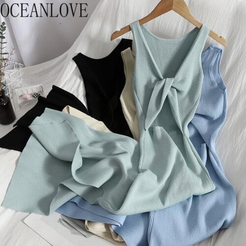 Oceanlove Summer Dresses With A Slit