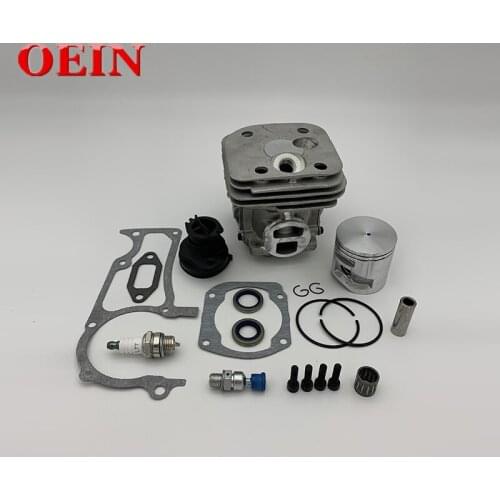 50MM NIKASIL CYLINDER PISTON SPARK PLUG Intake Manifold Boot OIL SEAL SET FIT FOR HUSQVARNA 365XT 372XT X-TORQ CHAINSAW PARTS