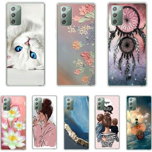 Silicone Phone Case For Samsung Galaxy Note 20 Protection Case for Samsung Note 20 Ultra phone Back Cover Note20 bumper