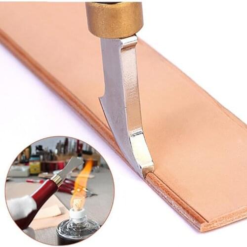 1pc Leather Arch Edge Sector Shallow Groove Edges Cold and Hot Pressure Line Punch Embedding Thread Leathercraft Tools Crimper