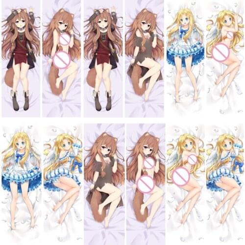 2019-Jan update Anime The Rising of the Shield Hero Filo Raphtalia hugging Body pillowcase Dakimakura body pillow cover case