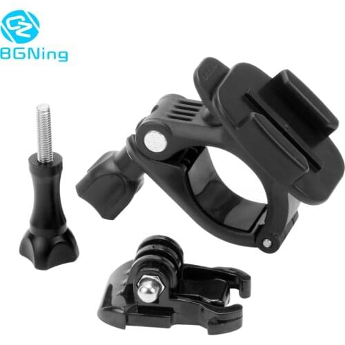 BGNING Bicycle Bike Motorcycle Handlebar Handle Bar Mount Adapter 360 Degree Rotating for Gopro Hero8 7 6 5 SJCAM Eken Yi Camera
