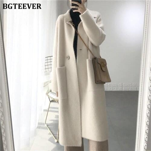 Женские зимние кардиганы BGTEEVER China At AliExpress