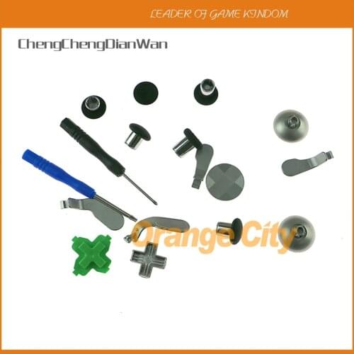 ChengChengDianWan Dealonow Full Swap Thumb Grips Stick + D-Pad and Bumper Trigger Button for XBOX ONE Xboxone Elite Controller