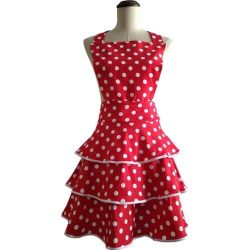 Black Skull Rose Retro Kitchen Apron Woman Cotton Cooking Salon Avental de Cozinha Divertido Pinafore Apron Dress Vintage