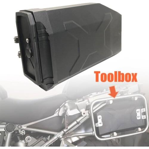 For BMW R1200GS LC Adventure R1250GS ADV 2013-2020 Motorcycle Box Decorative Toolbox 5 Liters Tool Box Left Right Side Bracket