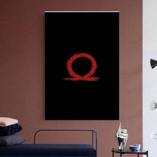 God of War Home Decor Nordic Canvas Painting Wall Art Posters and Prints Decor for Bedroom Dorm Room