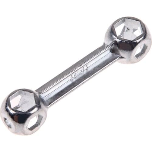 10 in 1 Durable Bicycle Bike Repair Tool Bone Shape Hexagon Wrench Practical Bicycle Repair Tool Wrench