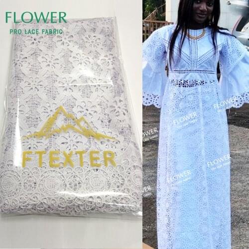 Guipure Swiss Voile Lace Fabric With Stones For Evening Party Dresses And Austria Bazin Riche Gextczer Embroidered Dry Laces