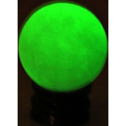 Natural Stone Luminous Ball Balls Night Pearl Phosphor Powder Lucky Town House Wang Feng Shui Ornaments Special Gift Hand Care