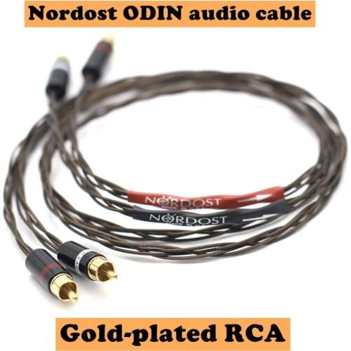 Nordost ODIN HiFi double lotus RCA head signal line OCC silver plated fever CD amplifier amplifier audio cable