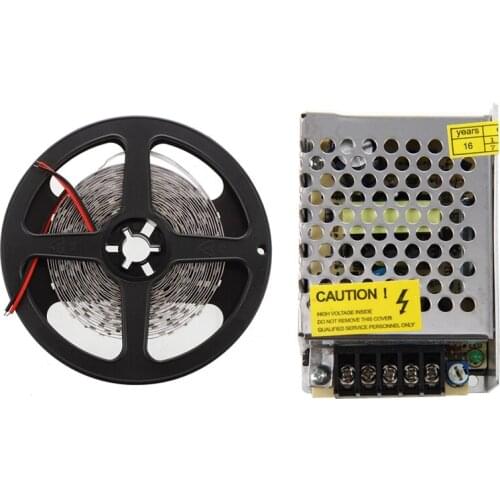 Power Supply Driver for LED Strip Light Display with Super Bright 5M 300 SMD 5630 LED Strip