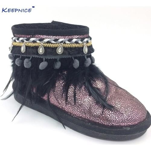 Sandals Anklet Boho Hippie Style Anklet Bracelets Gypsy Barefoot Tornozeleira Pulseras Tobilleras Feather Ankle Bareclets