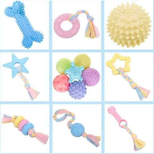 Dog Chew Toys French Bulldog Toy Hondenspeeltje Puppy Toys Soft Rubber Dog Molar Teeth Cleaning Hedgehog Training Toothbrush