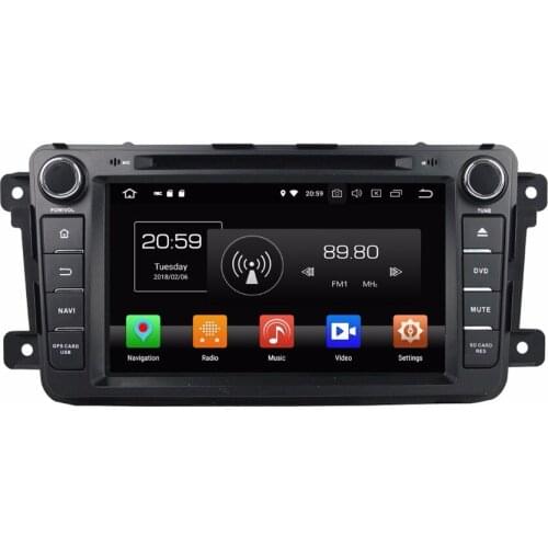Octa Core 8 inch 8 core Android 9.0 Car Radio DVD player GPS for for Mazda CX-9 CX 9 NAVIGATION gps 4G RAM 64G ROM stereo AUTO