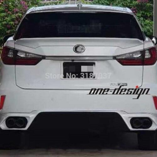 For LEXUS UX UX200/UX250h/UX260h Carbon Fiber rear boot Wing Spoiler Rear Roof Spoiler Wing Trunk Lip Boot Cover Car Styling