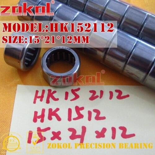 ZOKOL bearing HK1512 HK1514 HK1516 HK1522 TA1512 Needle Roller Bearing 15*21*12/14/16/22mm