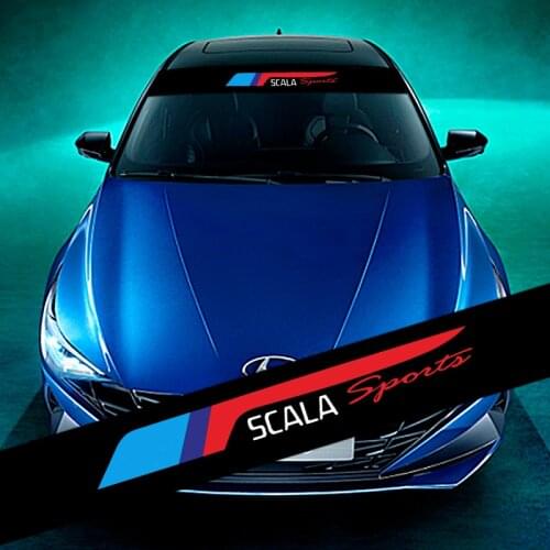 Car Stickers Front Windshield Prevent Sunlight Reflection For Skoda Scala Decoration Decals Car Accessories