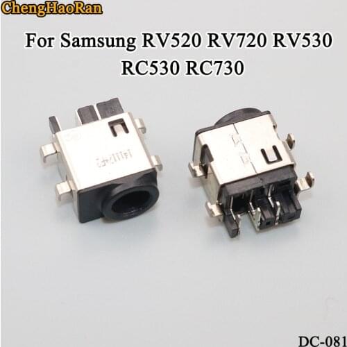 ChengHaoRan 2pcs/lot For Samsung RV520 RV720 RV530 RC530 RC730 DC Power Socket Power Connector Charging Socket Hole DC Head