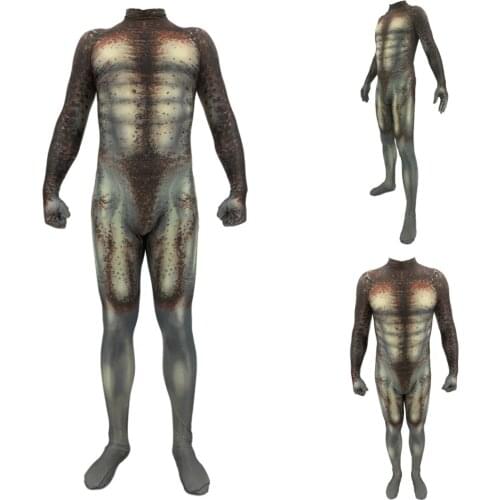 3D printing Predator Cosplay Costume 3D Printing Spandex Lycra Zentai Bodysuit Suit Jumpsuits Jumpsuits & Rompers