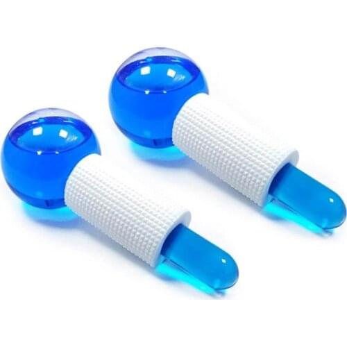 Crystal Massage Ice Hockey Energy Ball Eyes Beauty Roller Water Wave Face Beauty Eye Massage Ice Globes Beauty Ball