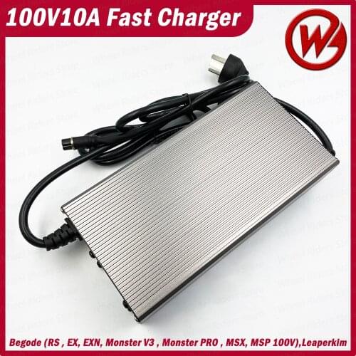 Begode Gotway 100V 10A Fast Charger Quick Charge Unicycle MONOWHEEL Parts Leaperkim Charger RS , EXN,Monster PRO , MSX,MSP 100V