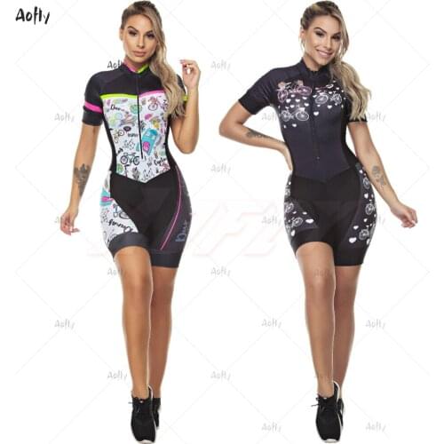 2020 kafitt female cycling suit wome‘s Triathlon Set Triathlon Maillot Ropa Ciclismo Bicycle Jersey clothing skinsuit set