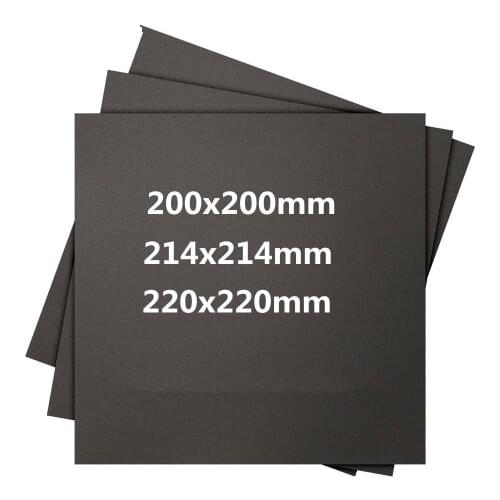1pcs* 3D Printing Build Surface 200/214/220mm wanhao i3 3D printer bed printing sticker build plate tape Reprap Super