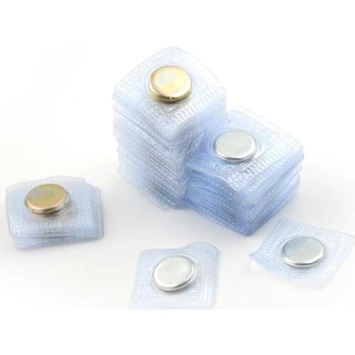 10 Pairs Invisible Hidden Sew Magnetic Snap Magnet With PVC Fastener for Handbag Clothing High Quality