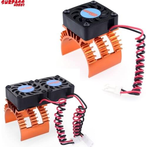 30mm Double Motor Cooling Fan Heat Sink 21000RPM for 1/10 HSP RC Car Modified 540 550 3650 3660 3670 3674 Series