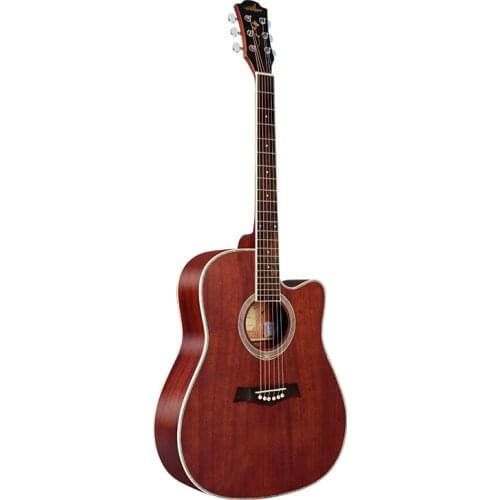 41 inch Folk Guitar High Quality Sapele Guitar 6 String Acoustic Guitar Performance Instrument Beginner Gift AGT277