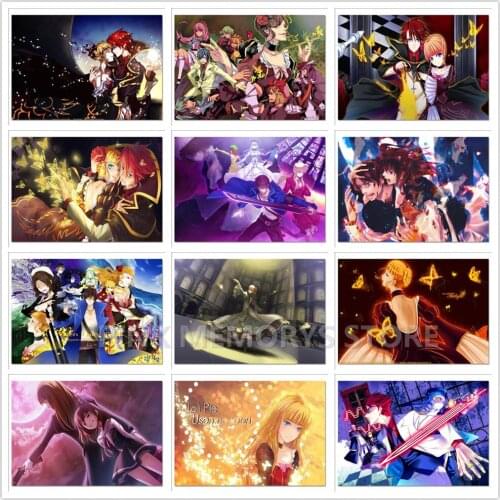 5D DIY Diamond Painting Wall Art Poster Cross Stitch Kit Japanese Anime Umineko No Naku Koro Ni Mosaic Picture Home Decoration