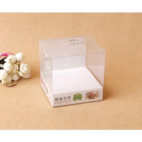 Free shipping customized stackable plastic packaging box wholesale pvc chocolate box Printing ---PX20264