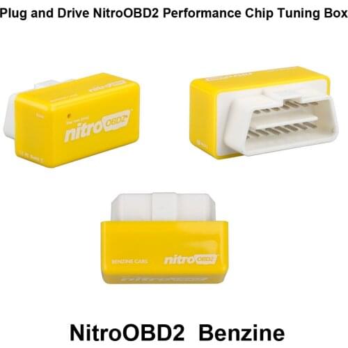 NitroOBD2 Chip Tuning Box For Benzine Cars Nitro OBD2 Plug Drive OBDII Interface