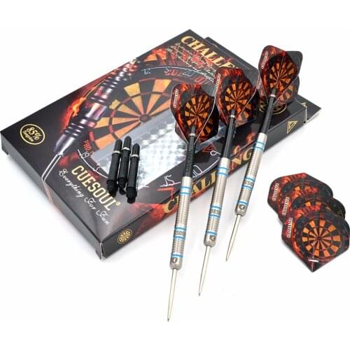 CUESOUL CHALLENGE 85% 22g/24g/26g Steel Tip Tungsten Dart Set