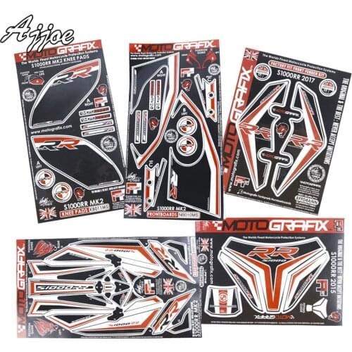 For BMW S1000RR 2015-2018 Motorcycle Tank Pad Anti slip Tank Pad Front Fairing Paint Protector Front Fender Kit