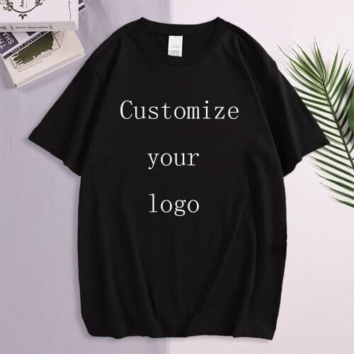 Tshirt Customize T Shirt T-shirt Round Neck Tops Short Sleeve Tee